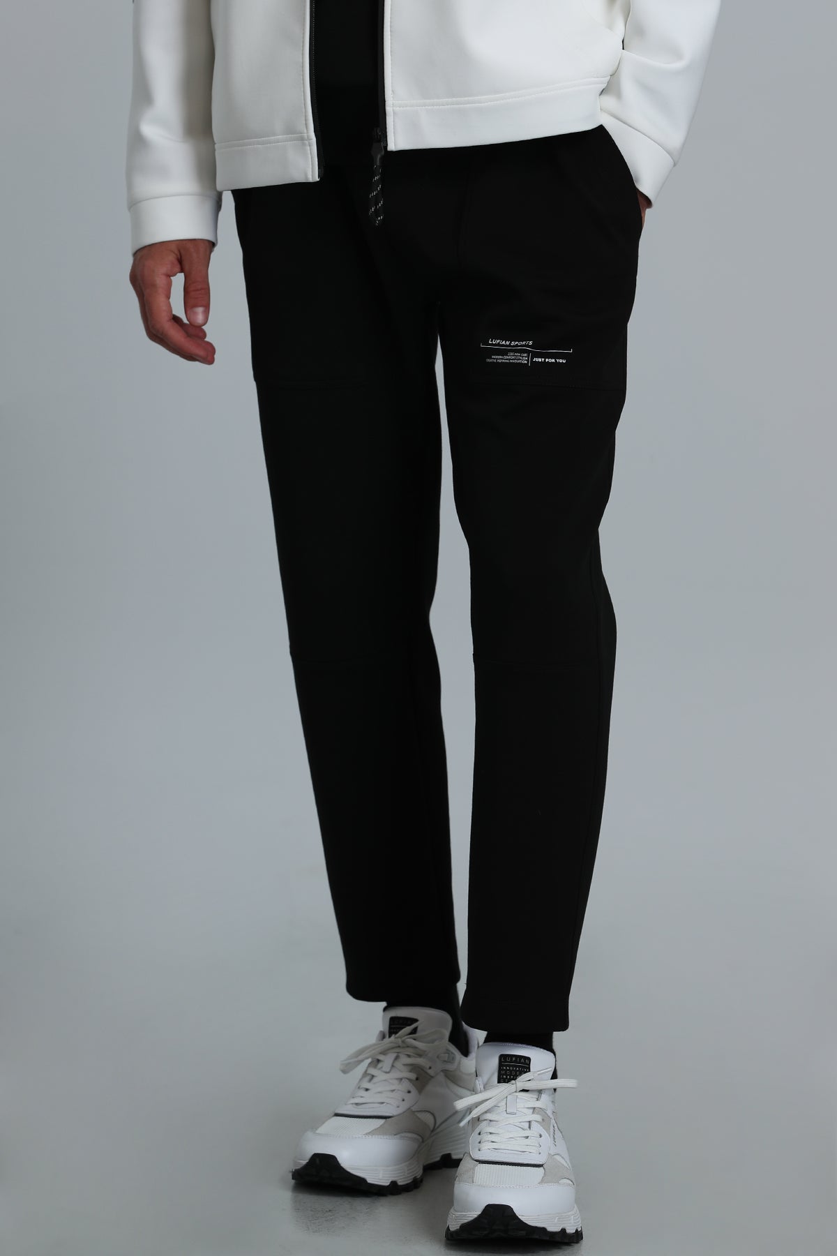 Strong Mens Jogging Pants Black