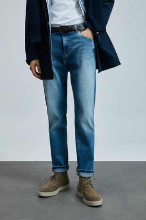 ALESSO BLUE SMART JEAN MENS PANTS