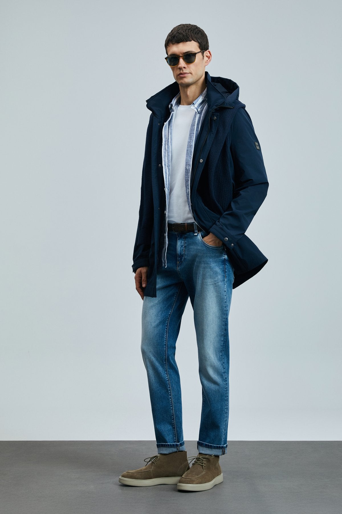 ALESSO BLUE SMART JEAN MENS PANTS