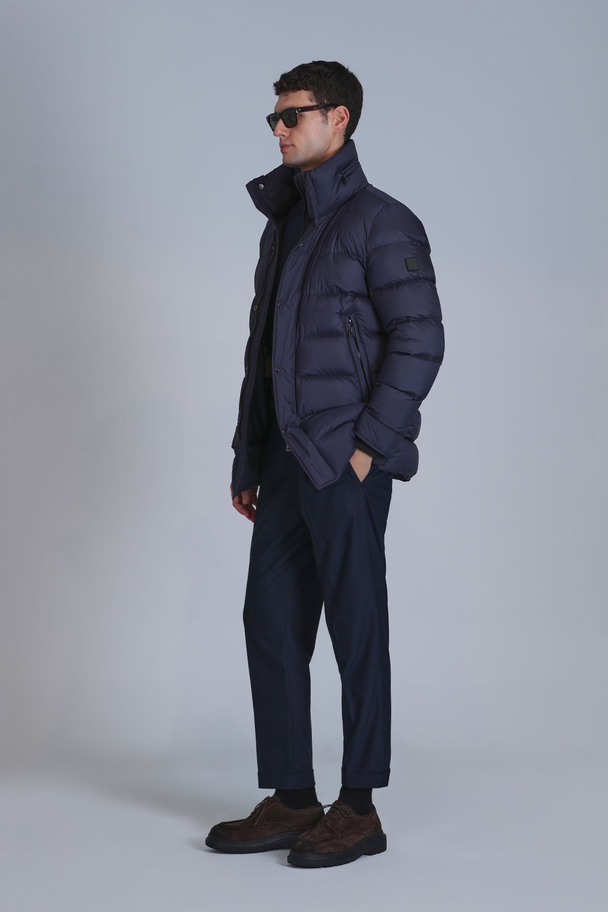 RILD GOOSE FEATHER MEN'S COAT