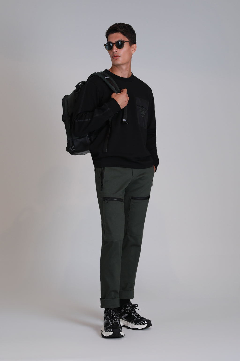 TECHNO MALE SWEATSHİRT