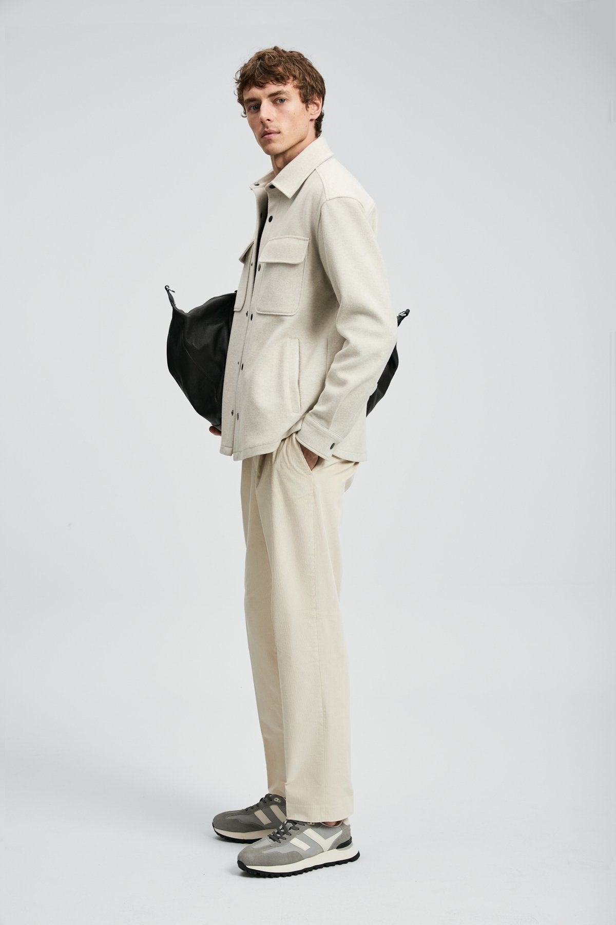 ANDRE MEN'S KNITTED JACKET