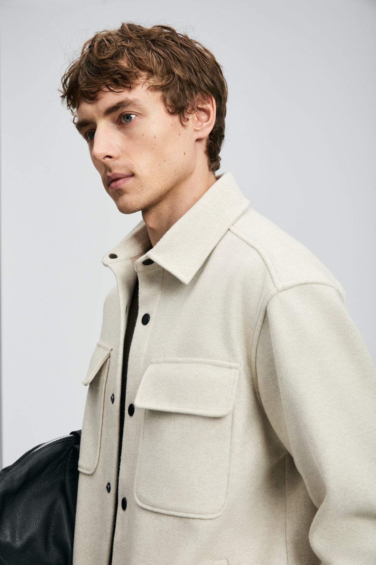 ANDRE MEN'S KNITTED JACKET