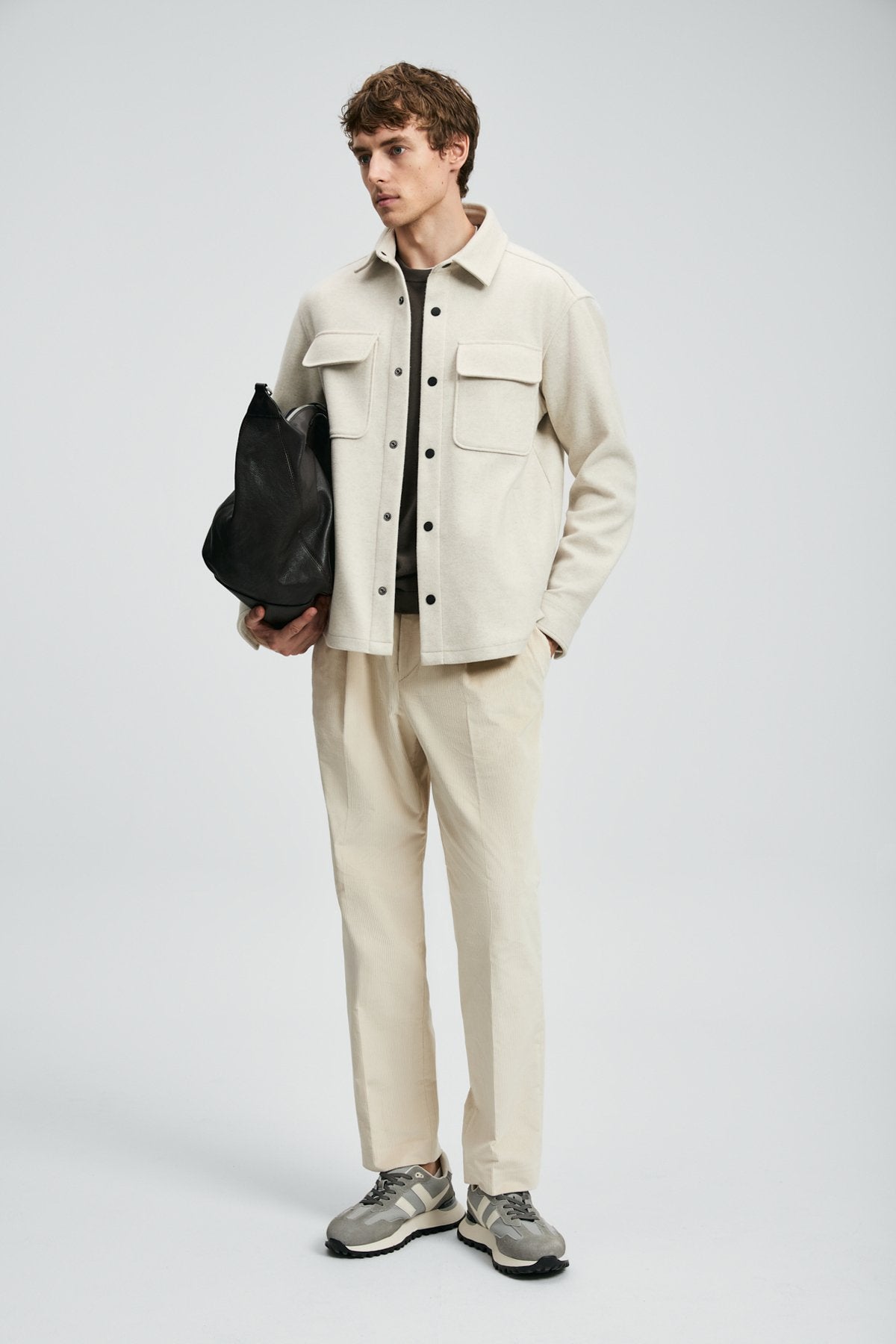 ANDRE MEN'S KNITTED JACKET