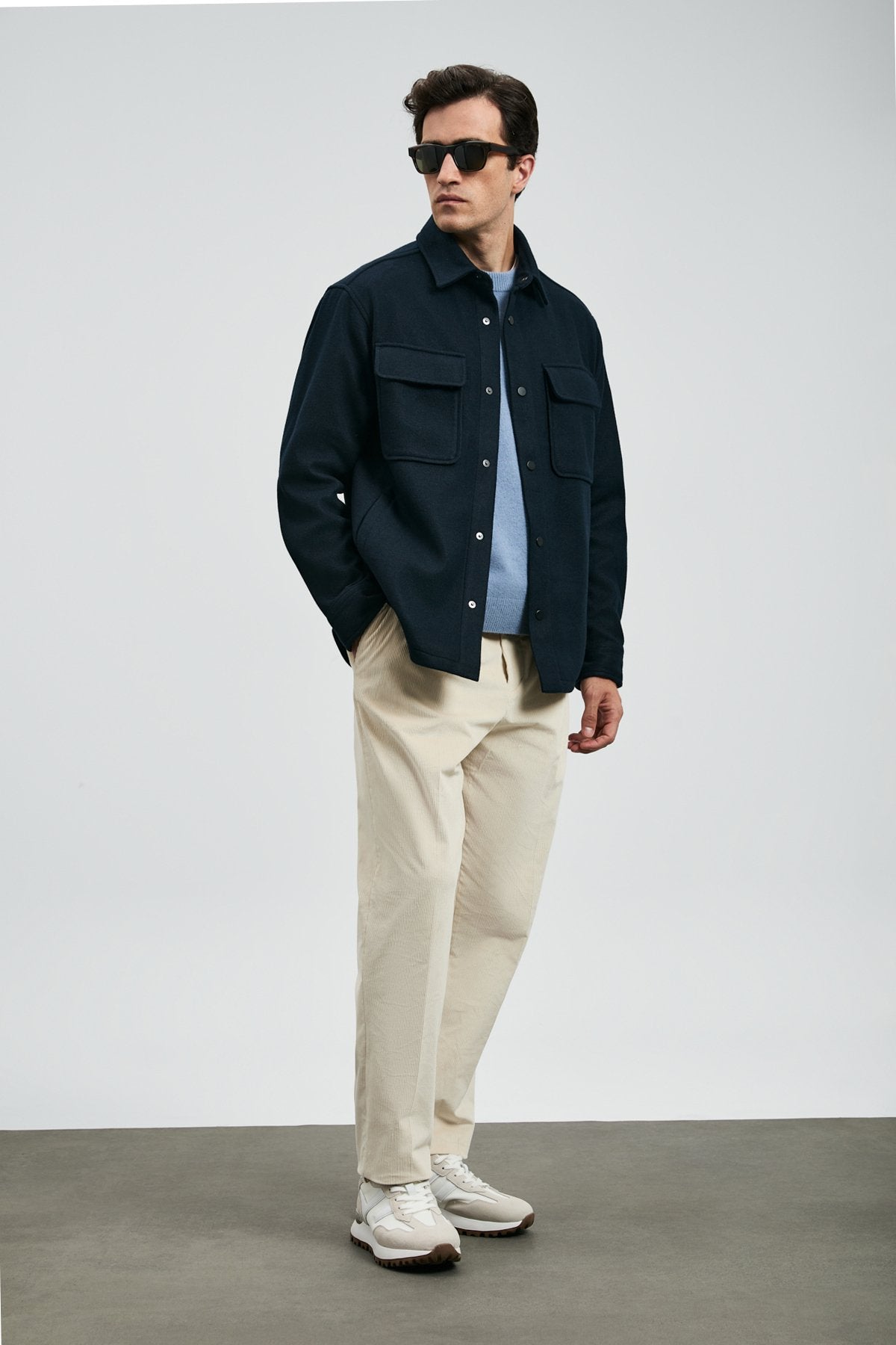 ANDRE MEN'S KNITTED JACKET