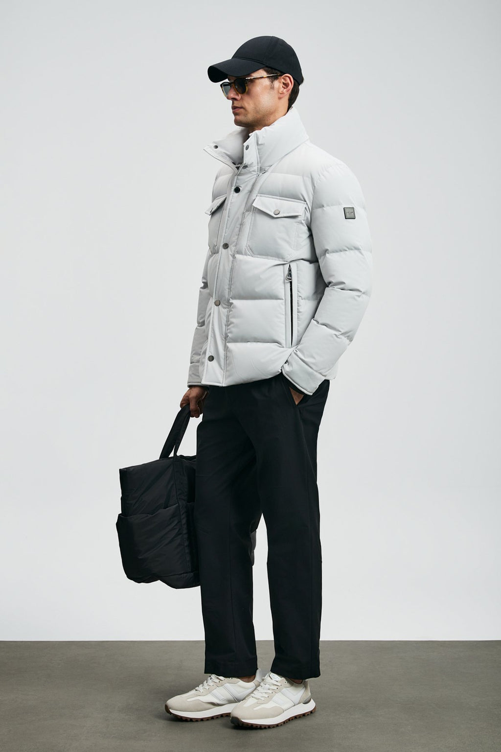 GENIOUS GOOSE FEATHER MEN'S COAT