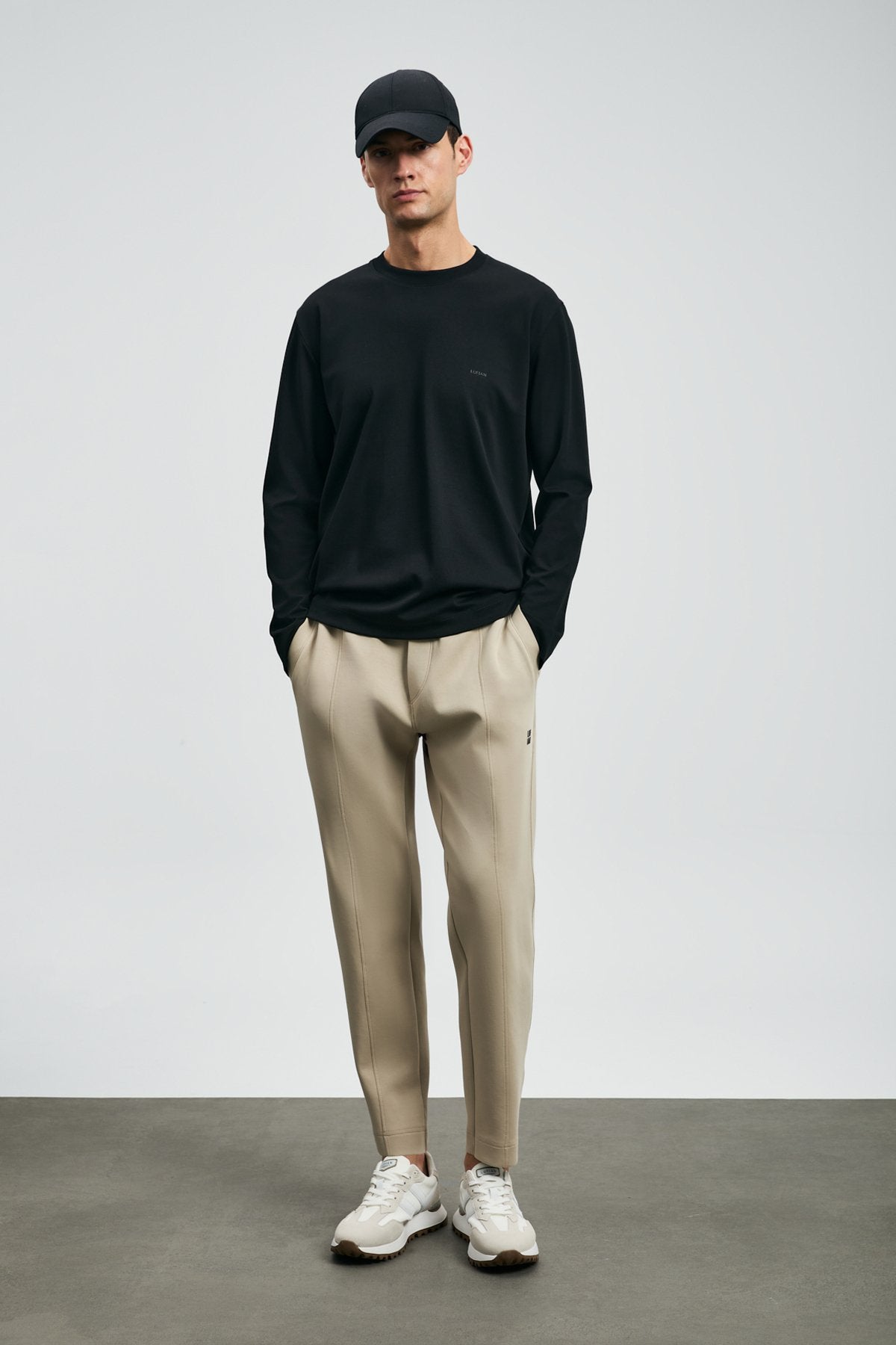 VICTOR MEN'S LONG SLEEVE T-SHIRT