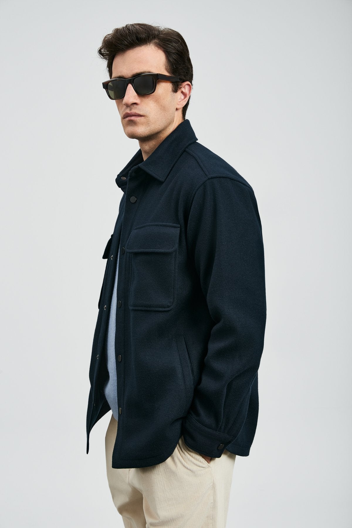 ANDRE MEN'S KNITTED JACKET