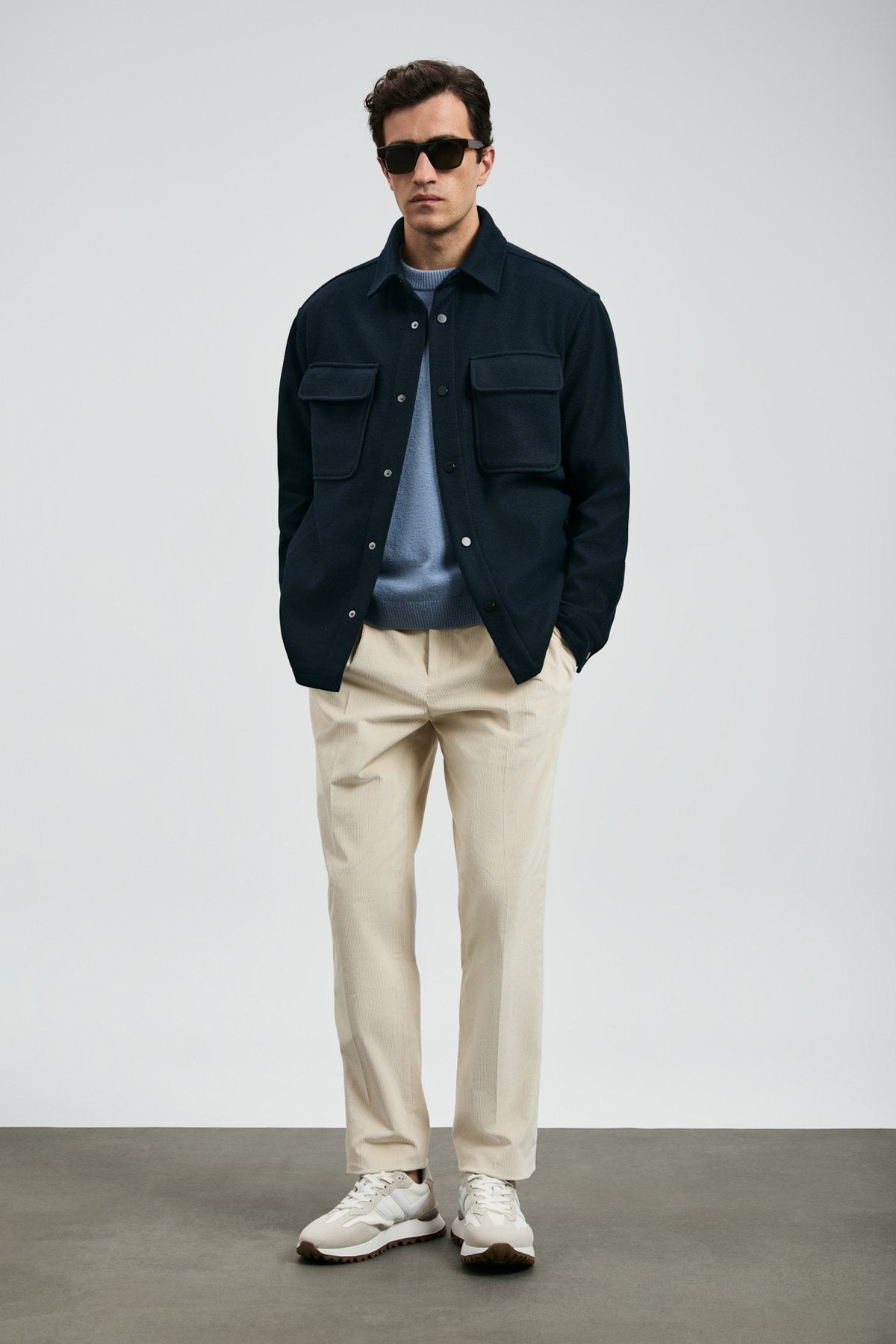 ANDRE MEN'S KNITTED JACKET