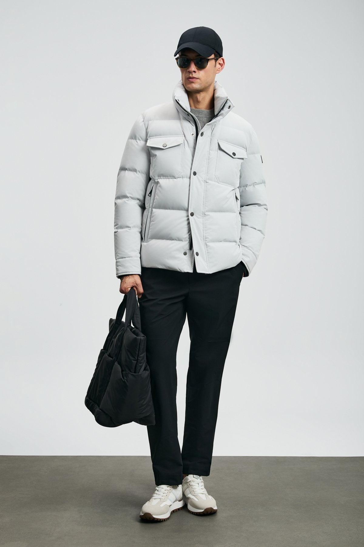 GENIOUS GOOSE FEATHER MEN'S COAT