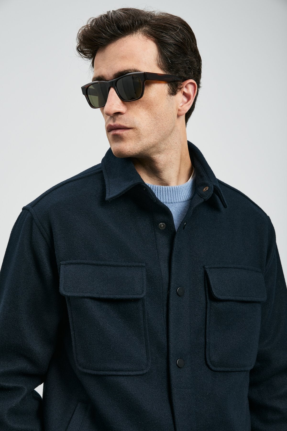 ANDRE MEN'S KNITTED JACKET