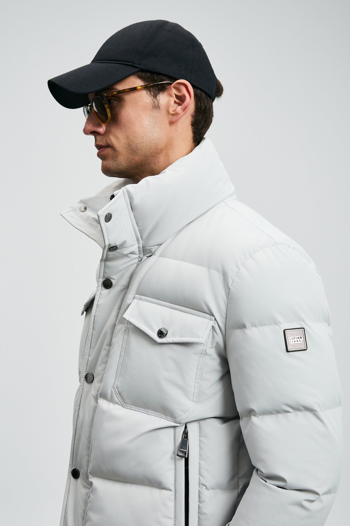 GENIOUS GOOSE FEATHER MEN'S COAT