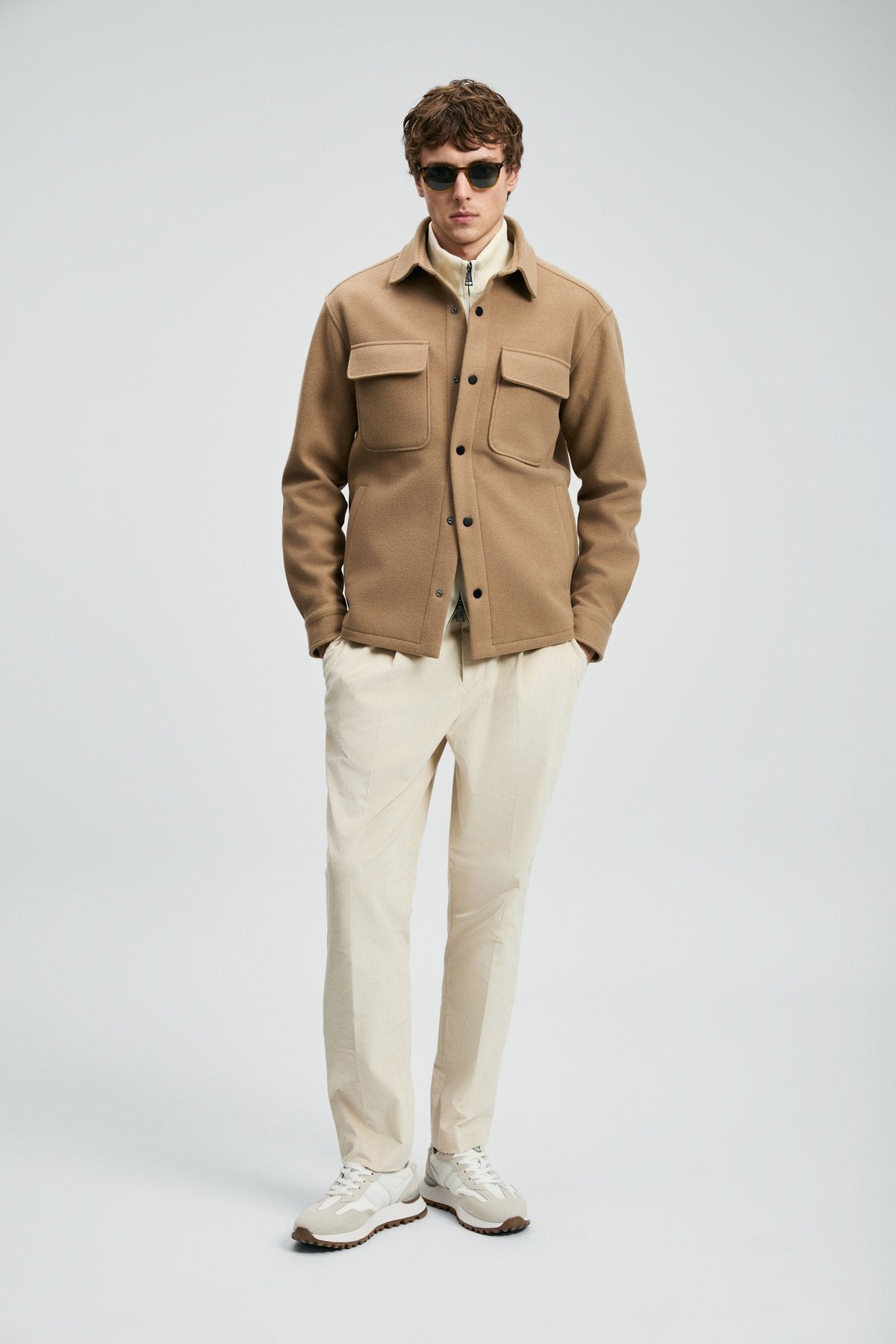 ANDRE MEN'S KNITTED JACKET