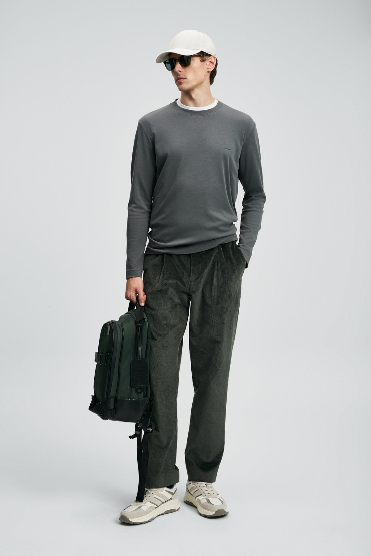 VICTOR MEN'S LONG SLEEVE T-SHIRT