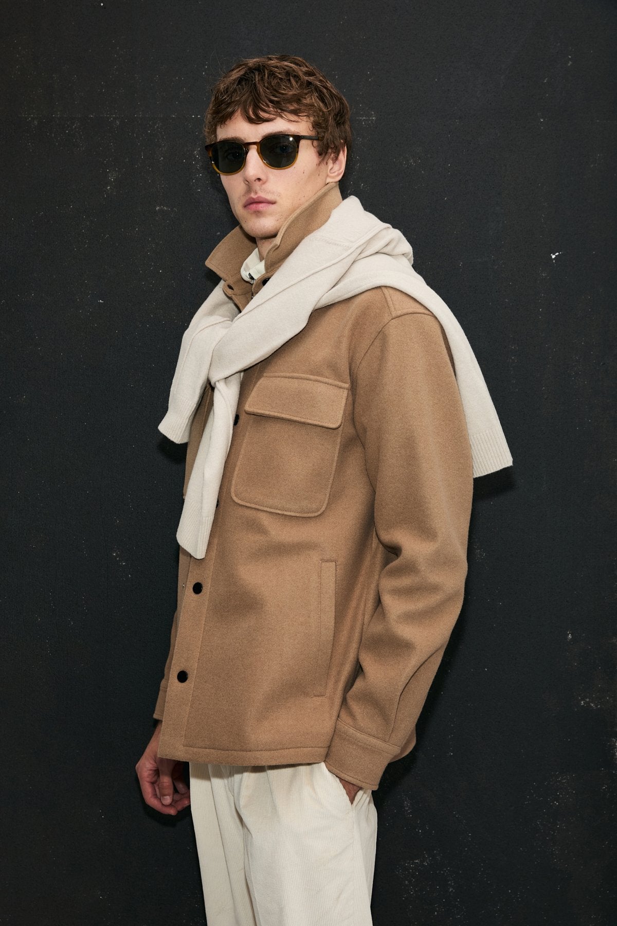 ANDRE MEN'S KNITTED JACKET