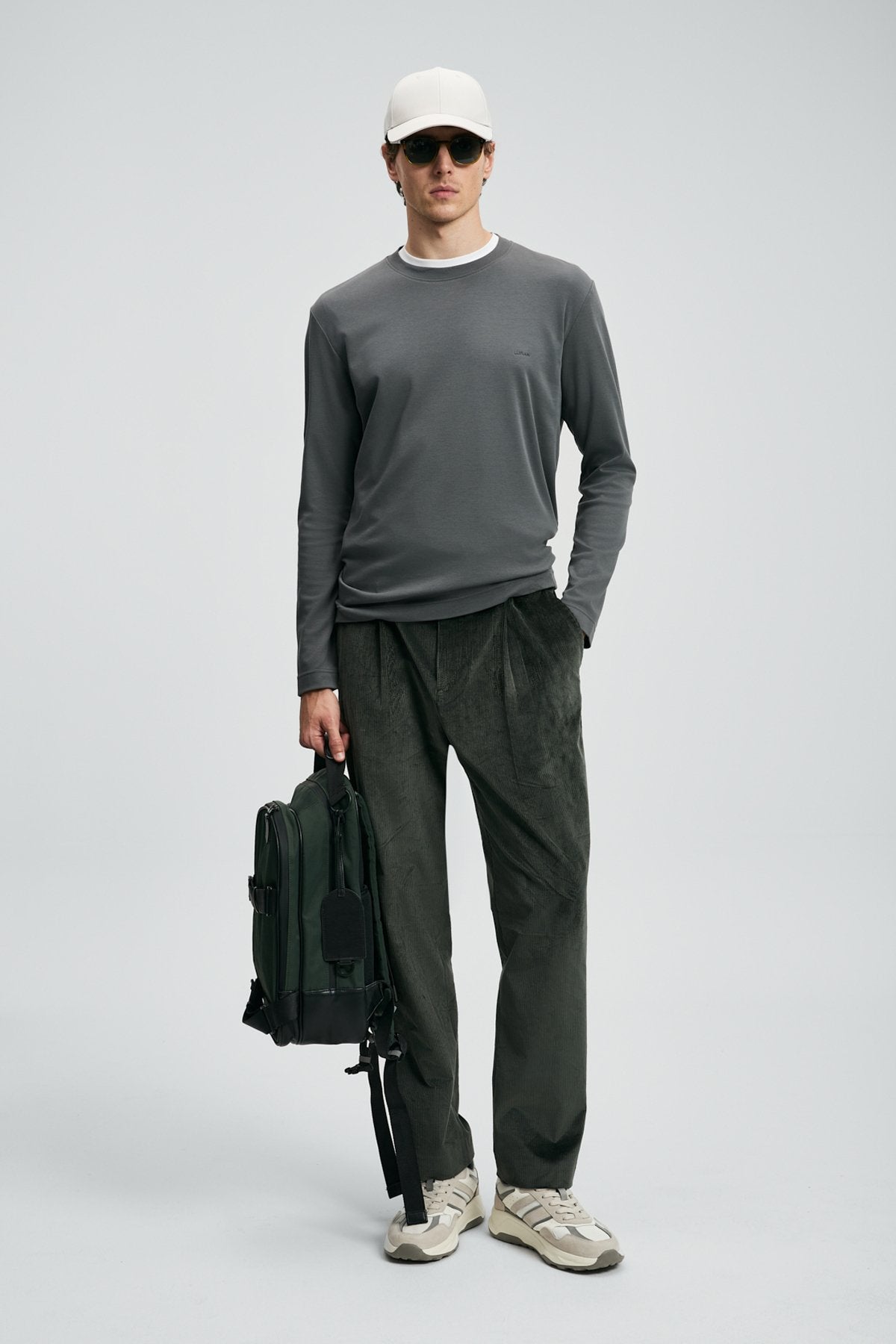 VICTOR MEN'S LONG SLEEVE T-SHIRT