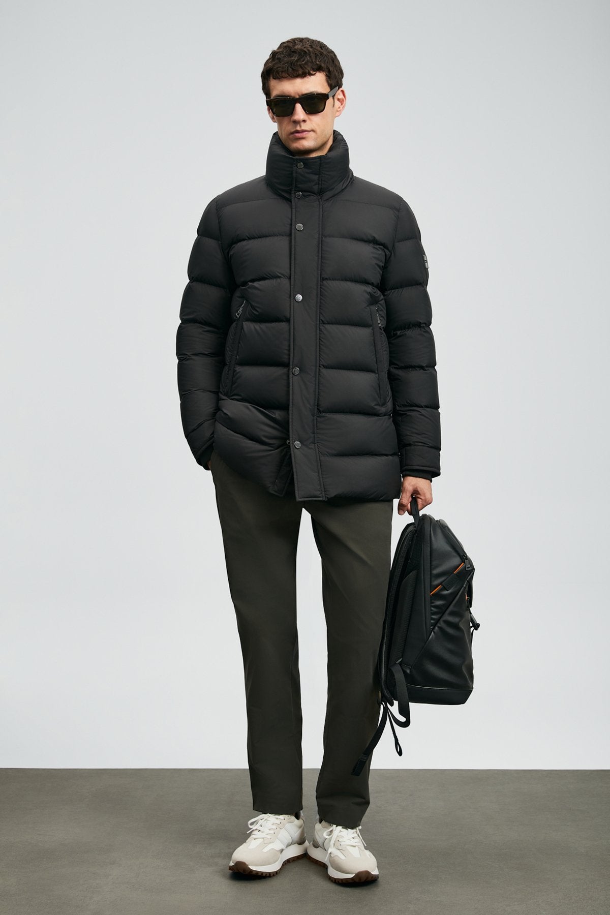 RILD GOOSE FEATHER MEN'S COAT