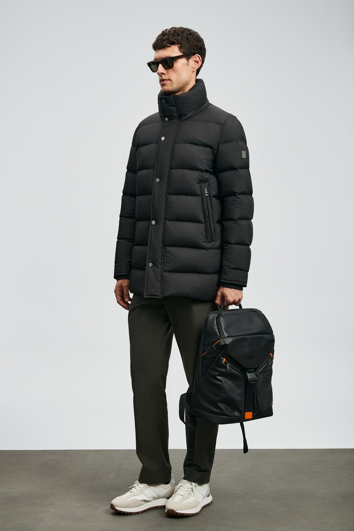 RILD GOOSE FEATHER MEN'S COAT