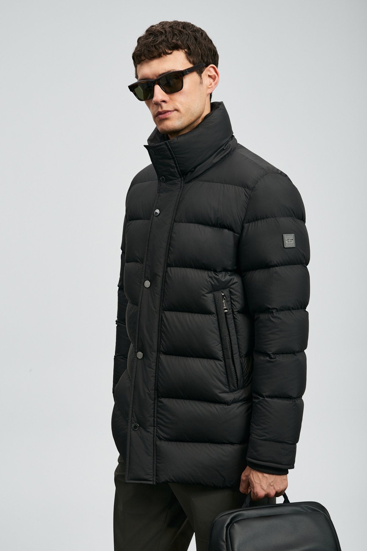 RILD GOOSE FEATHER MEN'S COAT