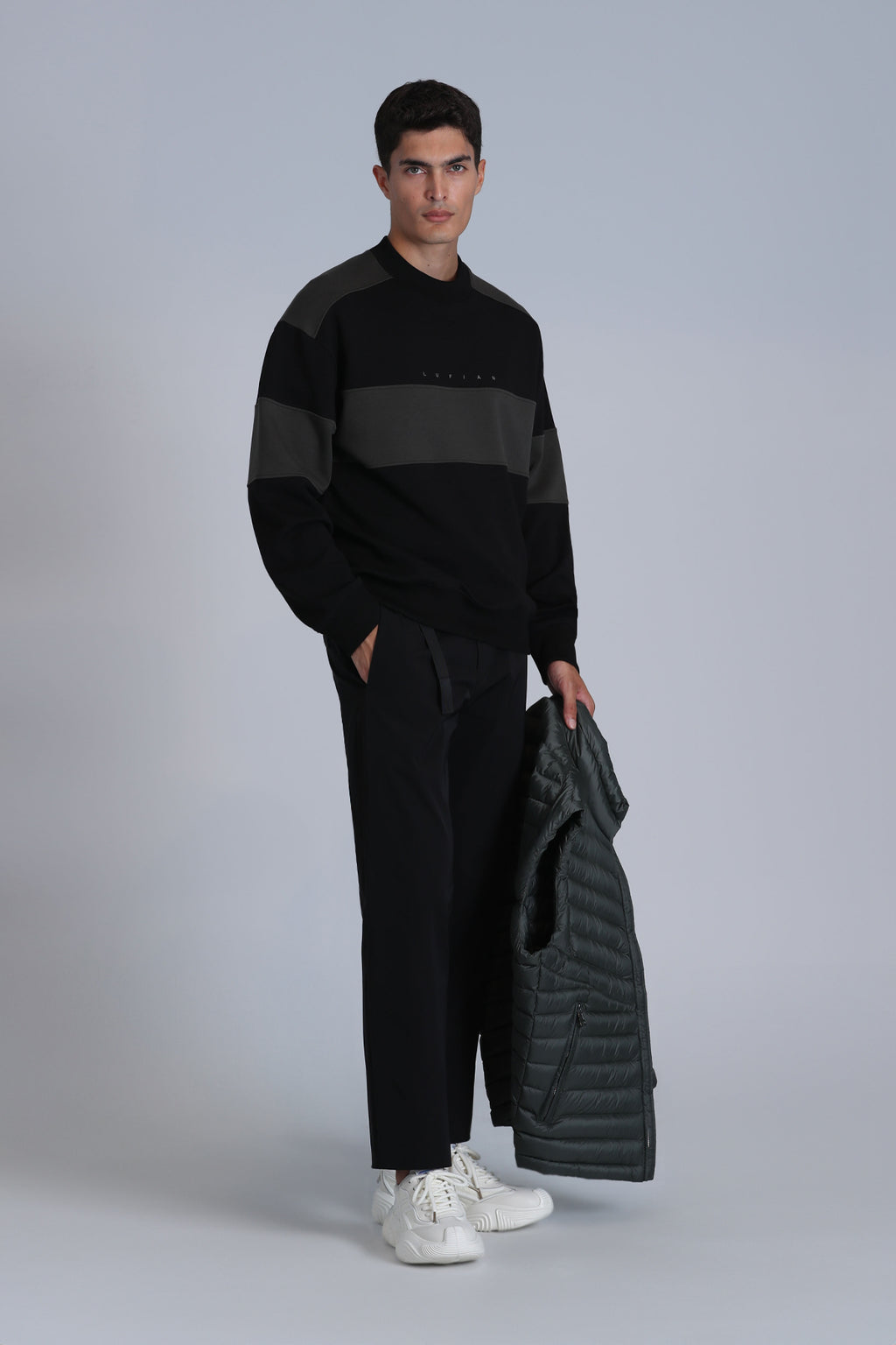 PIECES MALE SWEATSHİRT