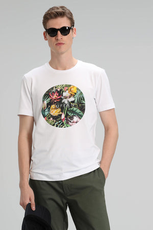 Marsel Modern Grafik T-Shirt