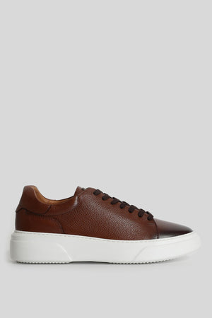 Tommy leder sneaker