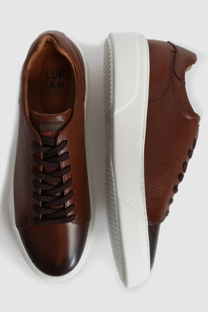 Tommy leder sneaker