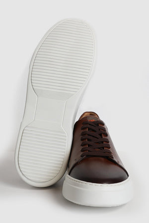 Tommy leder sneaker