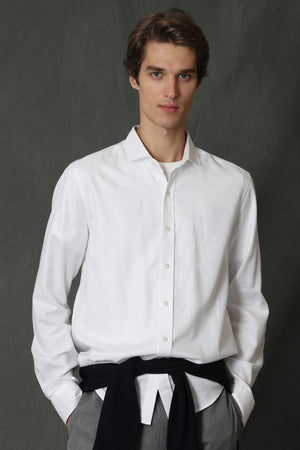 Viana Mens Comfort Slim Basic Shirt