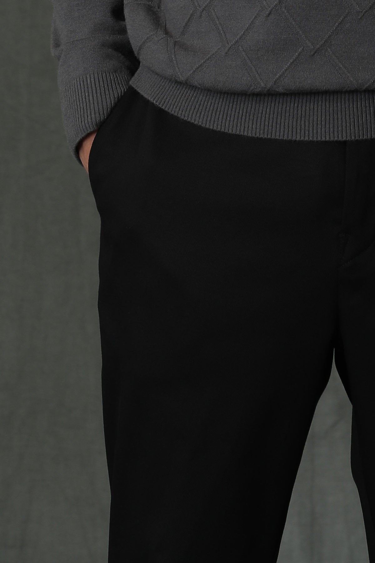 Lus Mens Slim Fit Chino Trousers
