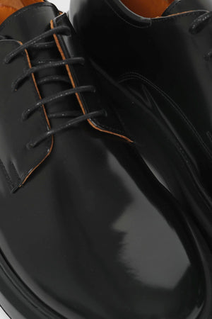 Flap Leer Sneaker