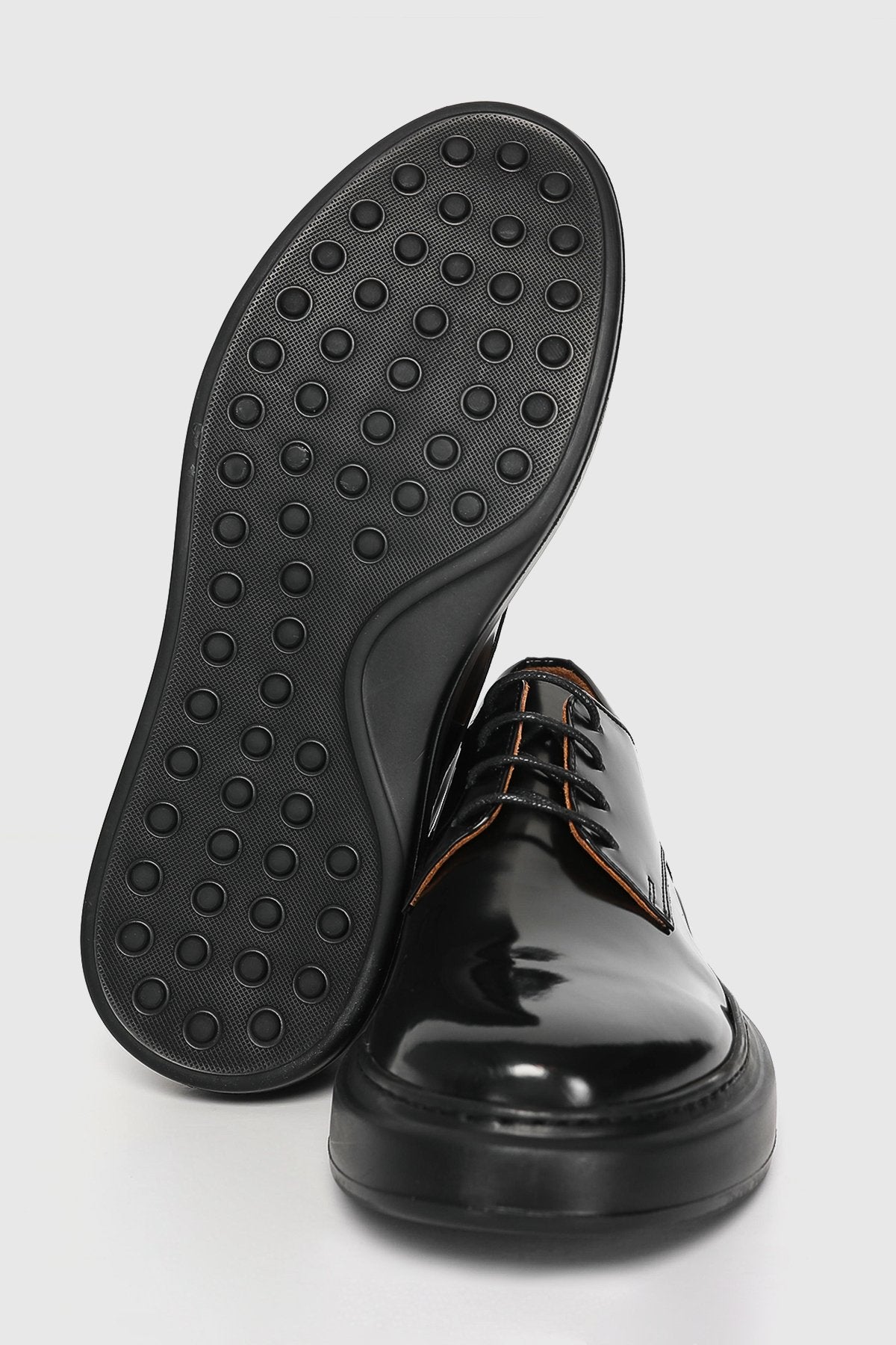 Flap Leer Sneaker