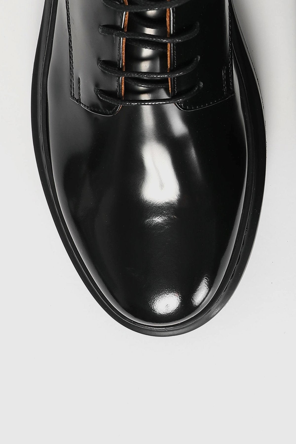 Flap Leer Sneaker