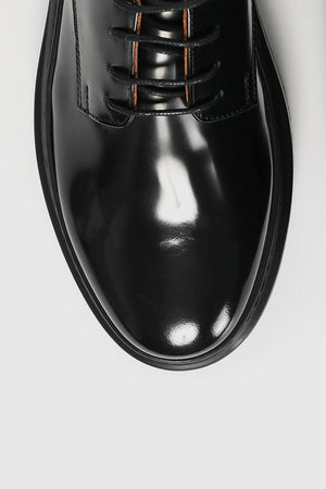 Flap Leer Sneaker
