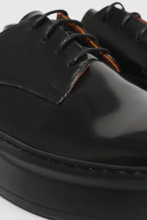 Flap Leer Sneaker