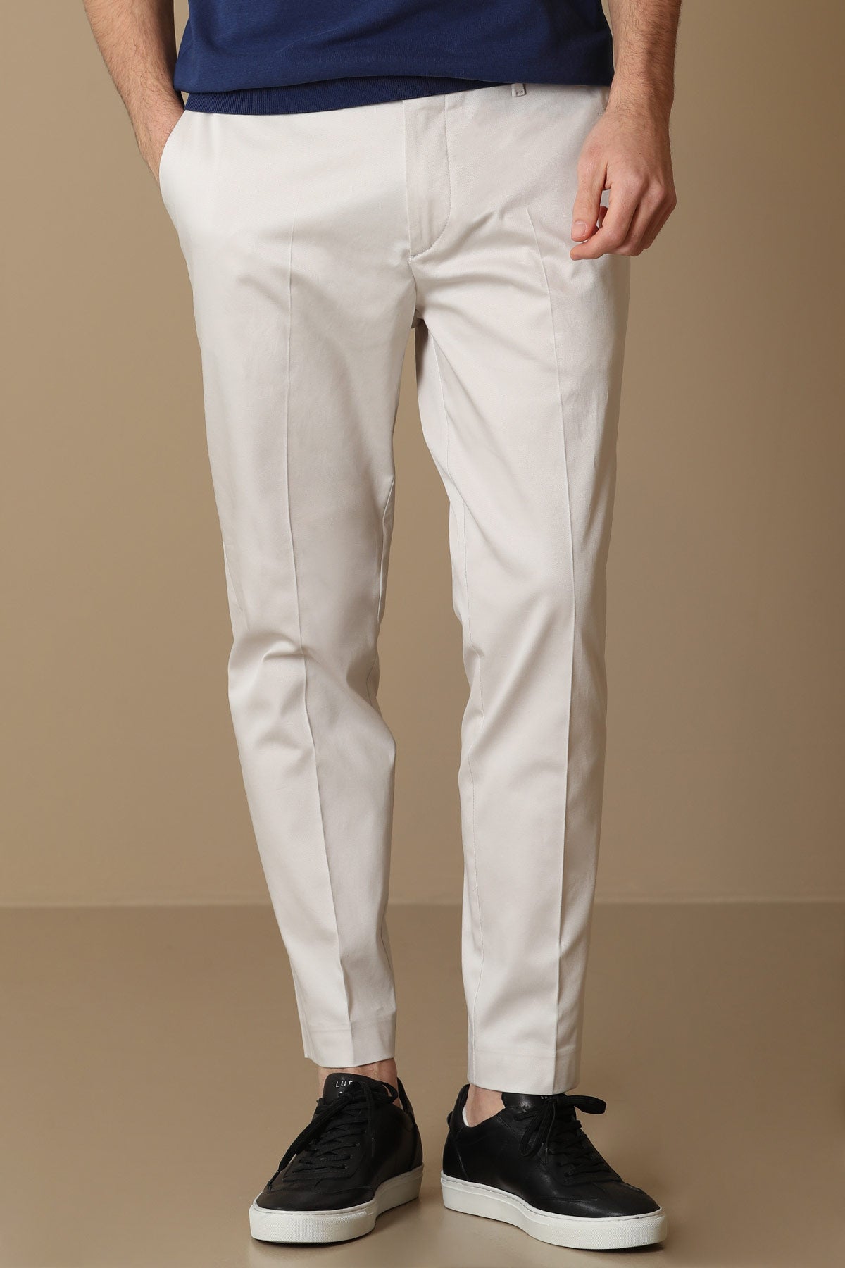 Flor Men's Smart Chino Trousers