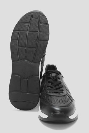 Brezza Men's Leather Sneakers