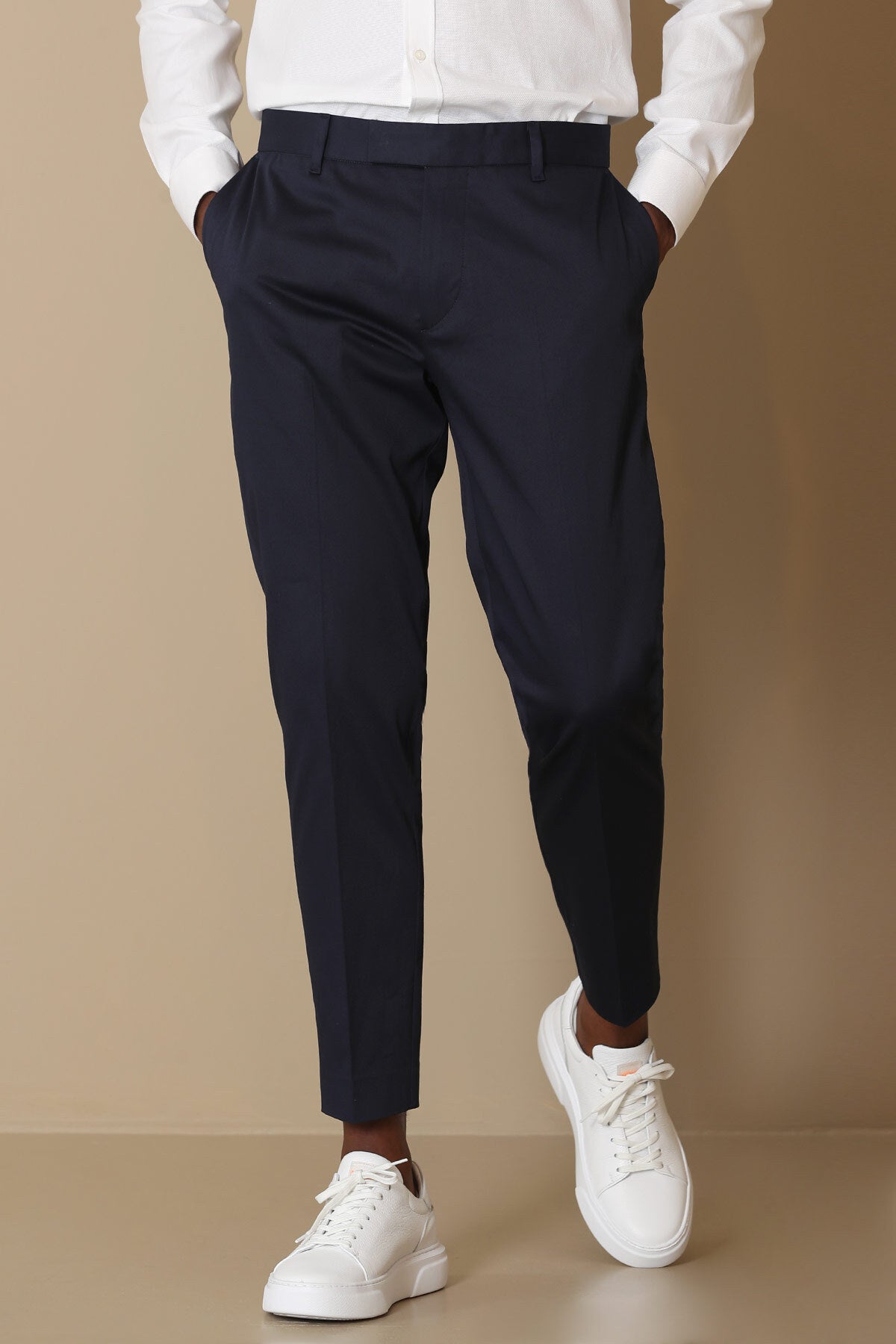 Flor Men's Smart Chino Trousers