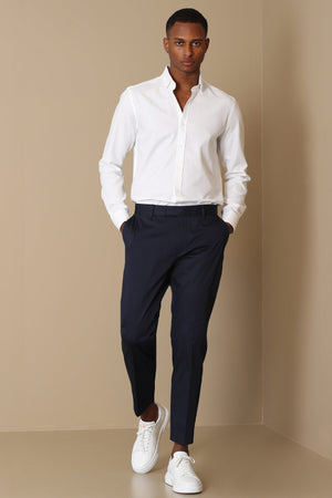Flor Men's Smart Chino Trousers